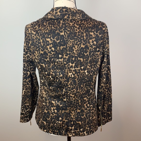 Serena Williams Ponte Blazer with Zipper Cuffs NWT - Picture 3 of 6